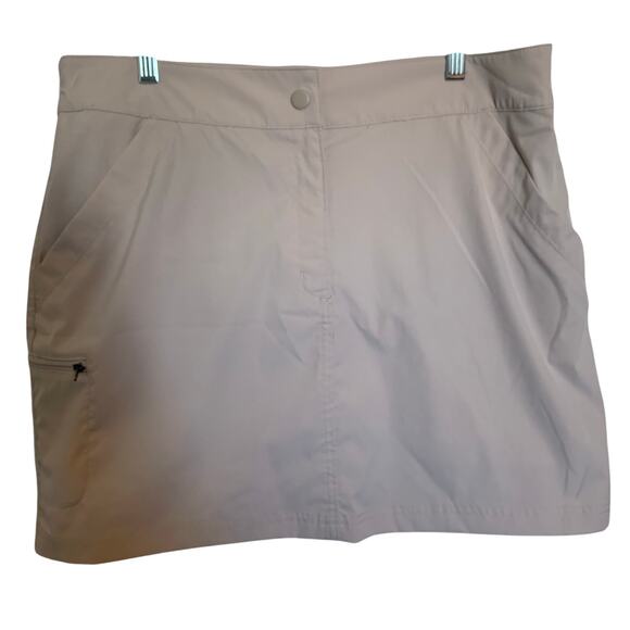 32 Degrees Cool cargo skort Large khaki tan - Picture 1 of 9